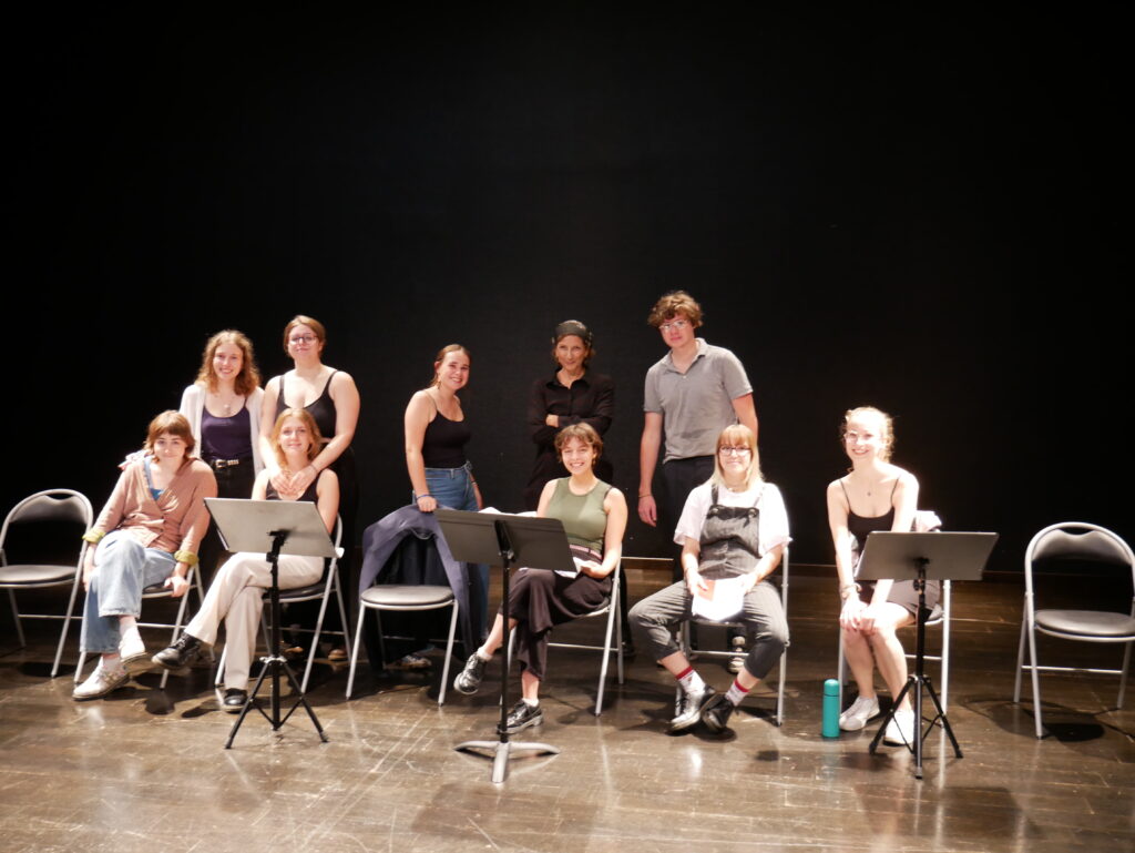 Les Paravents de Genet : atelier par les étudiants de la spécialité théâtre et représentation au TNB de Rennes